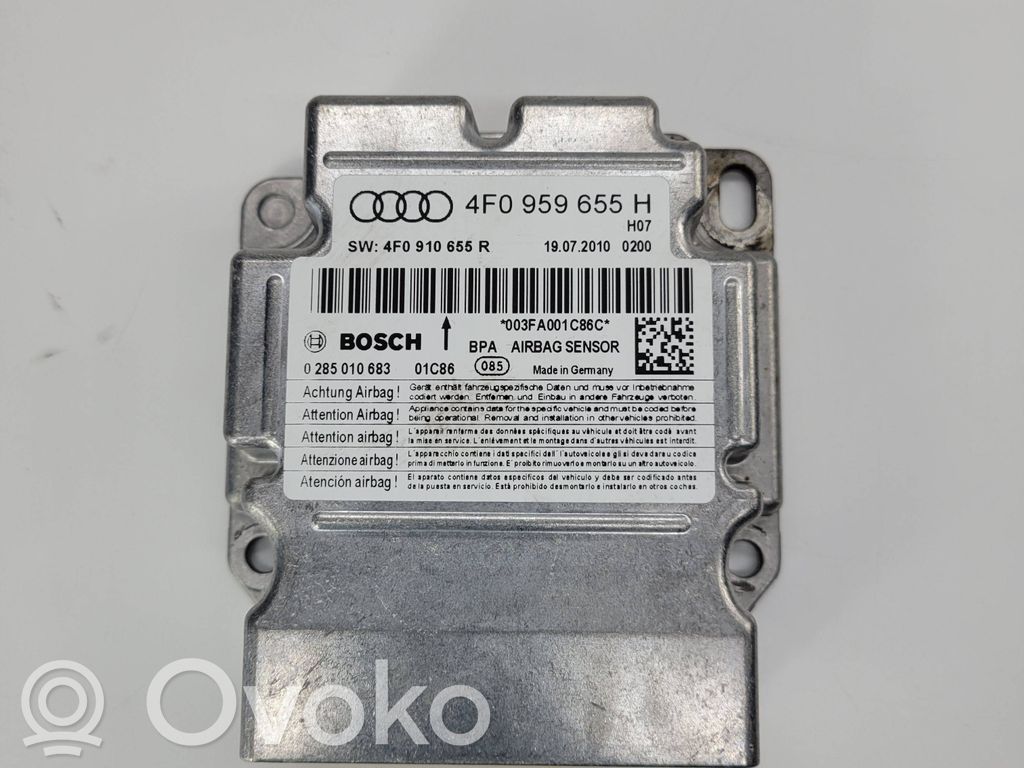 Audi A6 S6 C6 4F Airbag control unit/module 