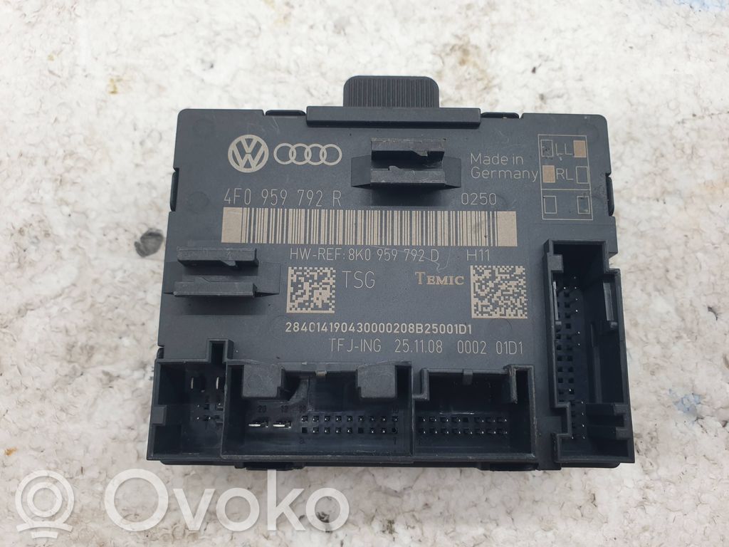 Unité de commande module de porte   4F0959792R