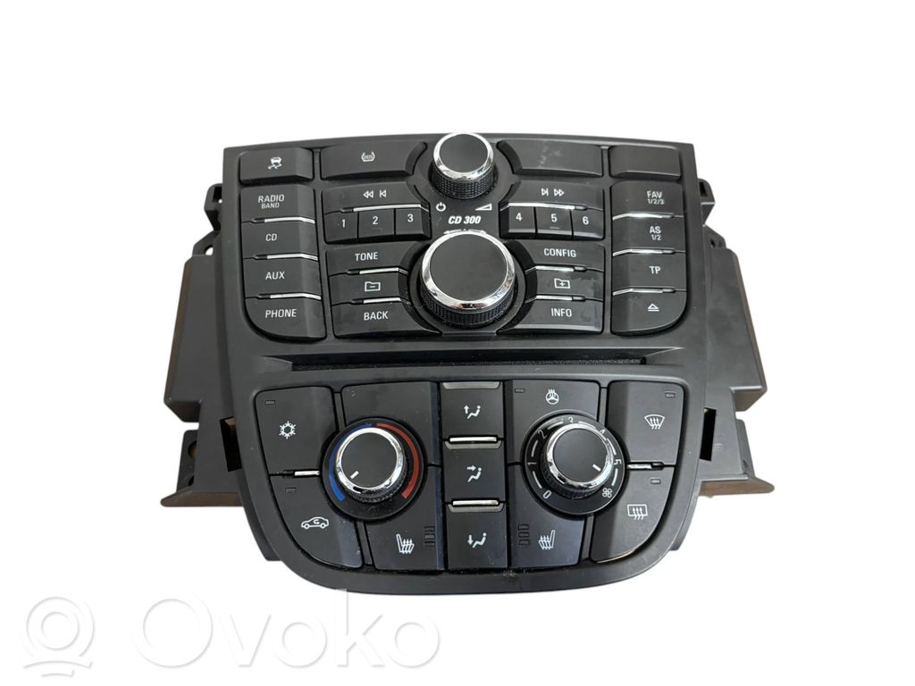 Opel Astra J Climate control unit 