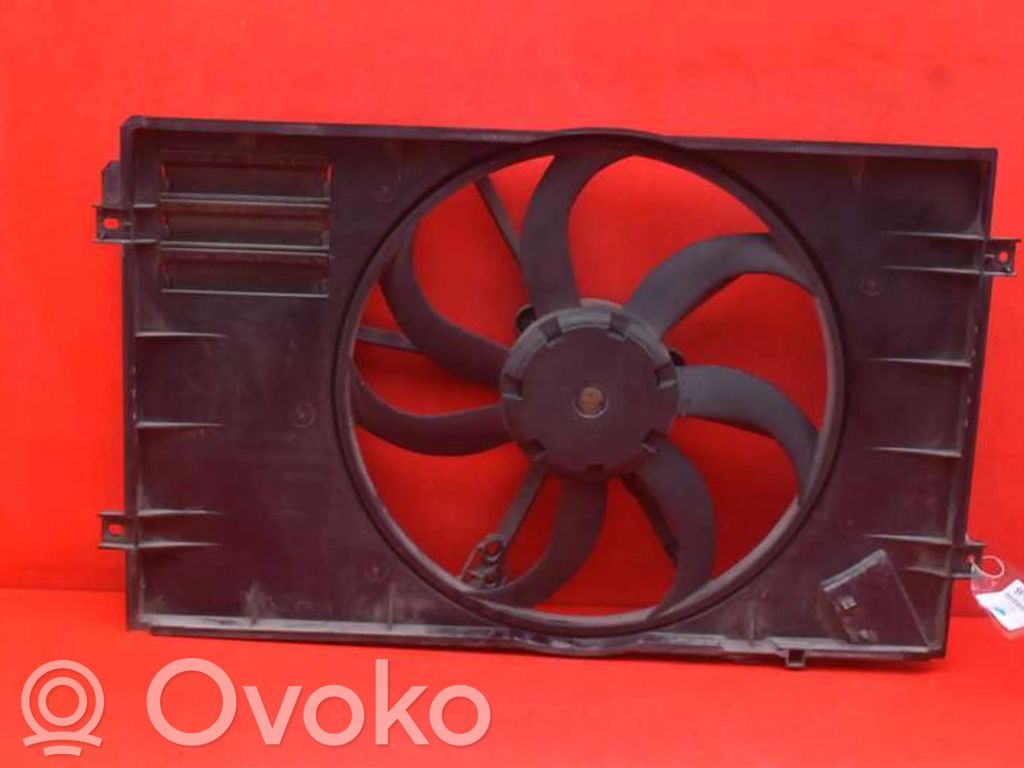 Volkswagen PASSAT B6 Ventilator electric răcire radiator 