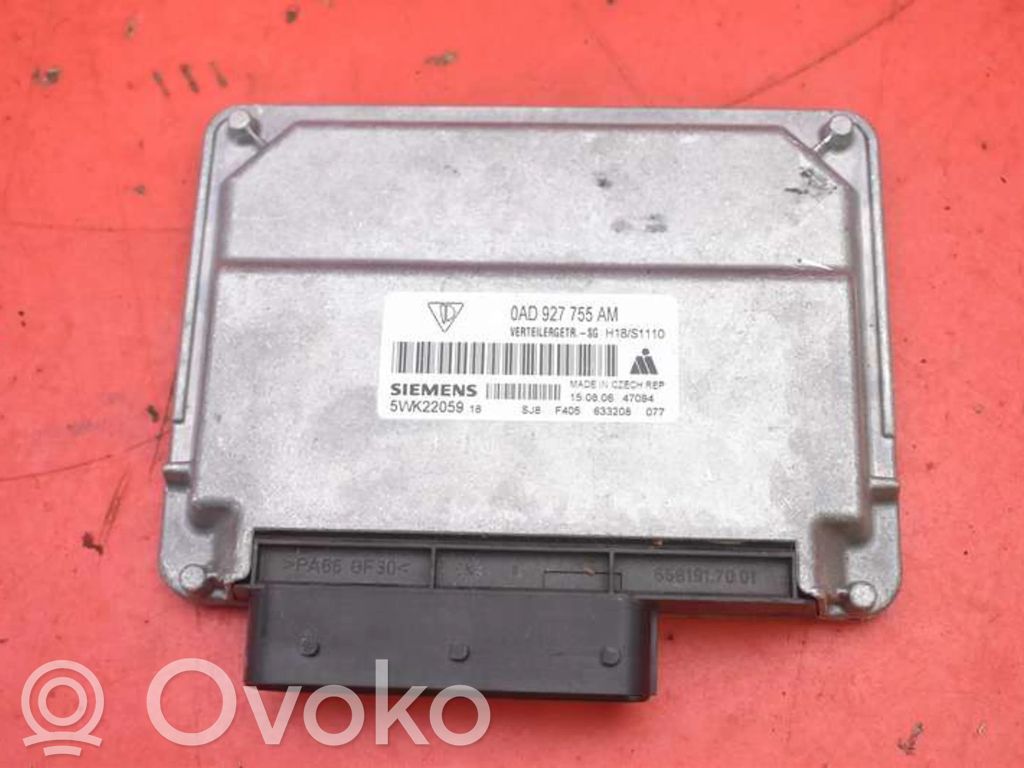 Porsche Cayenne (9PA) Module de contrôle de boîte de vitesses ECU 