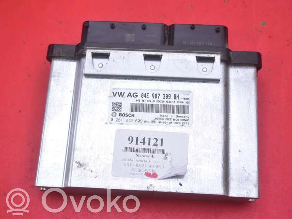 Skoda Octavia Mk3 (5E) Unité de commande, module ECU de moteur 