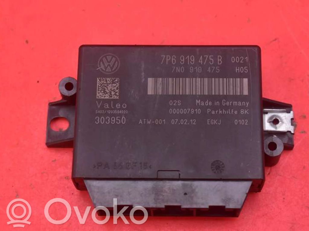 Volkswagen Touareg II Unitate control motor/modul ECU 