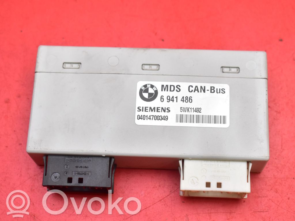 BMW 6 E63 E64 Unité de commande, module ECU de moteur 
