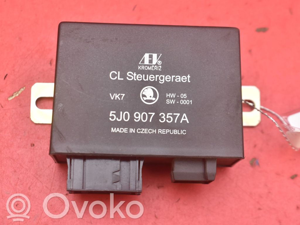 Skoda Roomster (5J) Muut ohjainlaitteet/moduulit 