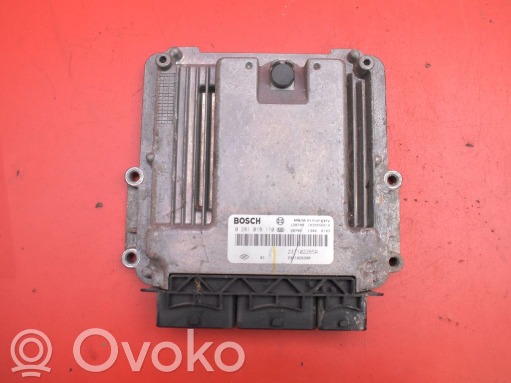 Opel Movano B Centralina/modulo motore ECU 