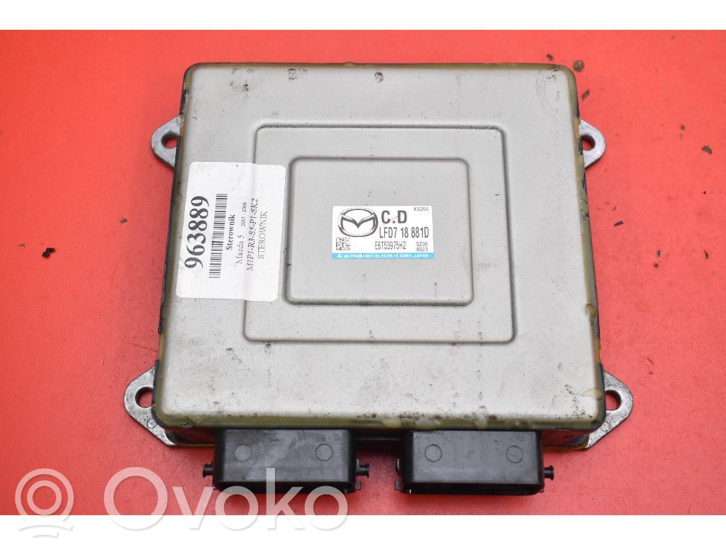 Engine control unit/module ECU   LFD718881D,LFD718881D