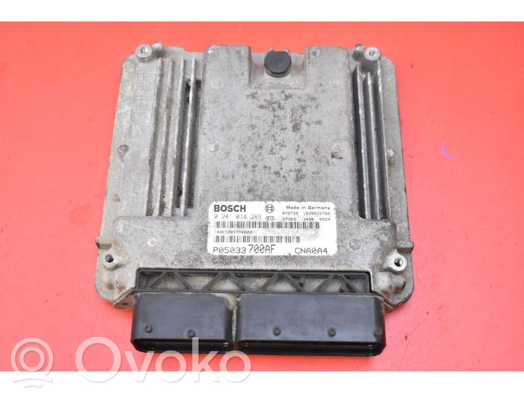 Chrysler Sebring (JS) Engine control unit/module ECU 