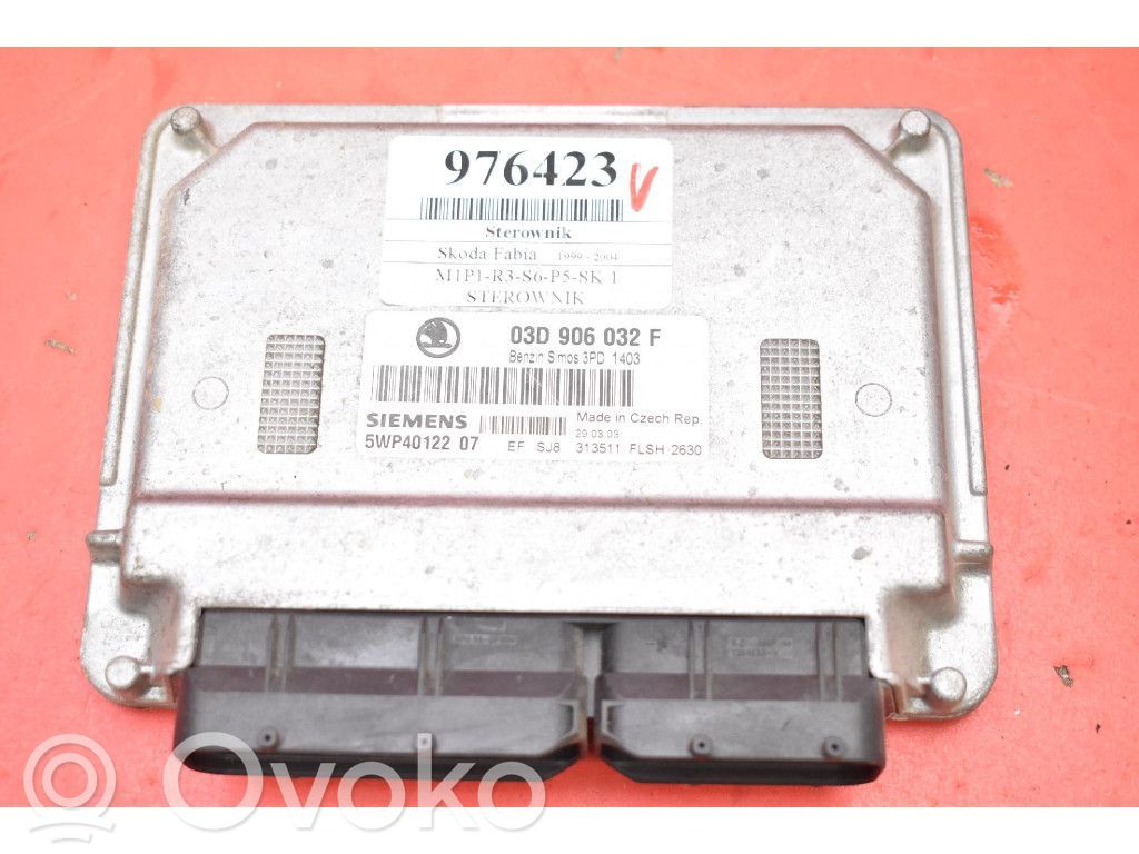 Skoda Fabia Mk1 (6Y) Engine control unit/module ECU 