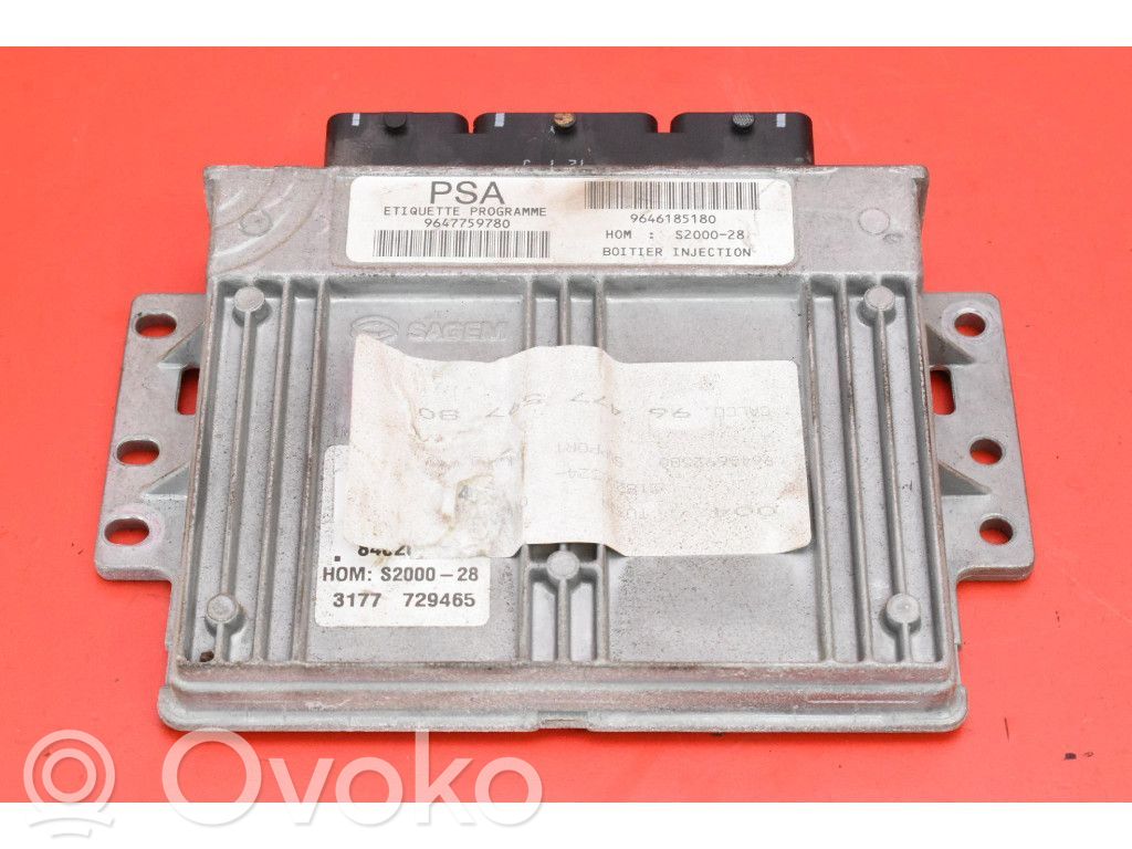 Peugeot 307 CC Engine control unit/module ECU 