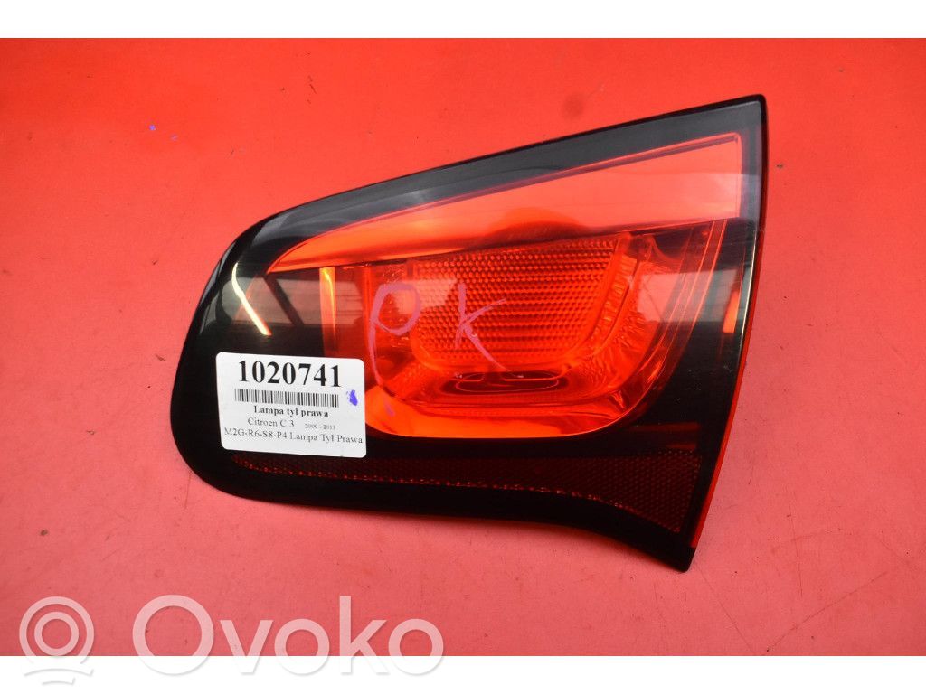 Citroen C3 Luci posteriori