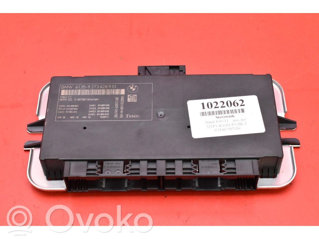 BMW 5 F10 F11 Centralina/modulo motore ECU 