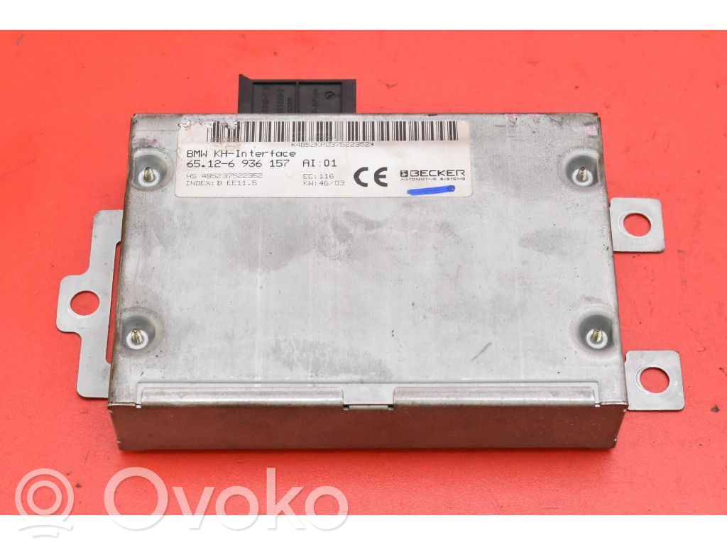 BMW 7 E65 E66 Unité de commande, module ECU de moteur 