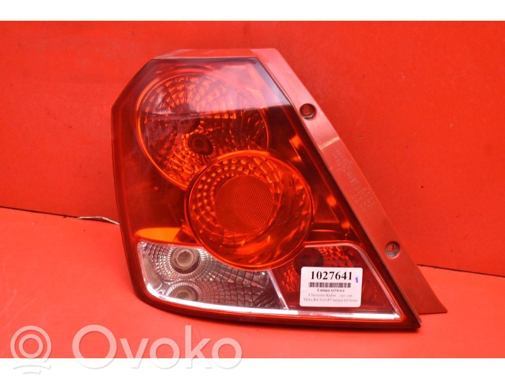 Chevrolet Kalos Luci posteriori 