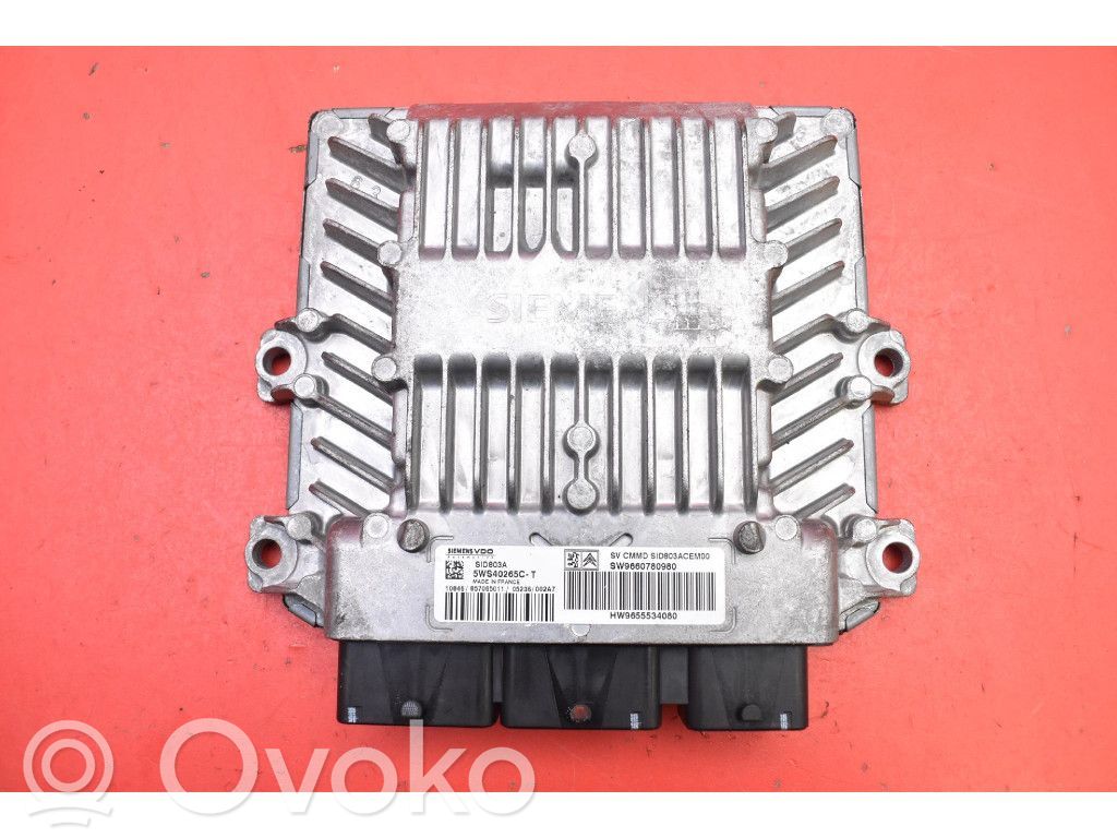 Peugeot 407 Engine control unit/module ECU 