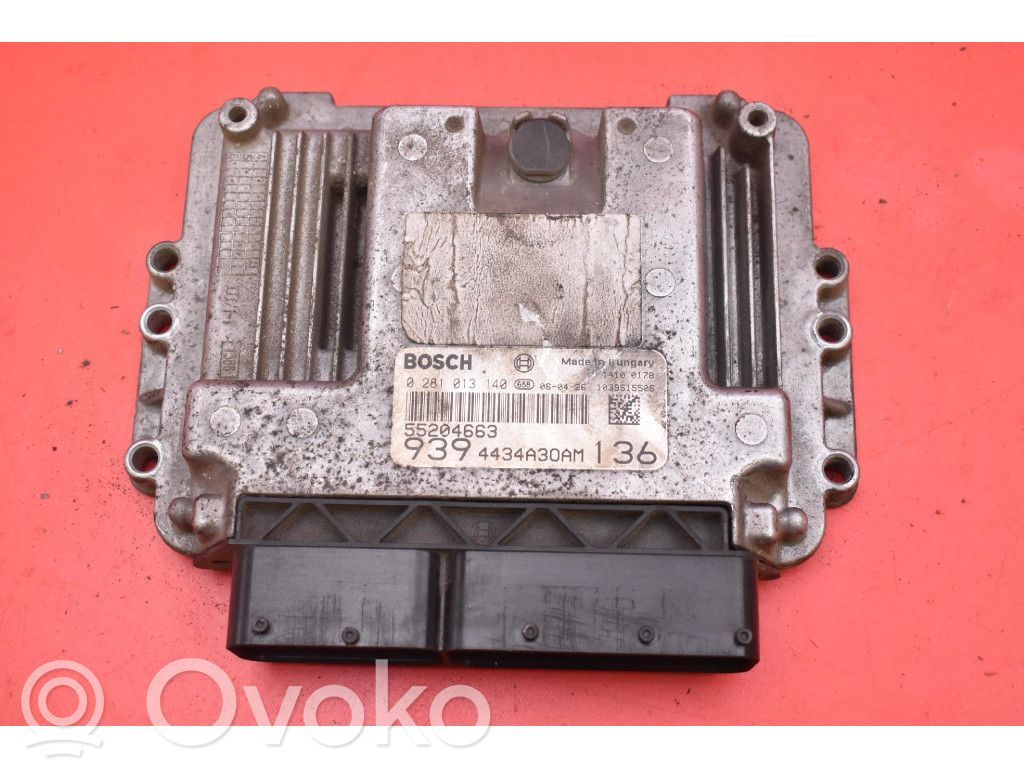 Alfa Romeo 159 Unidad de control/módulo ECU del motor 
