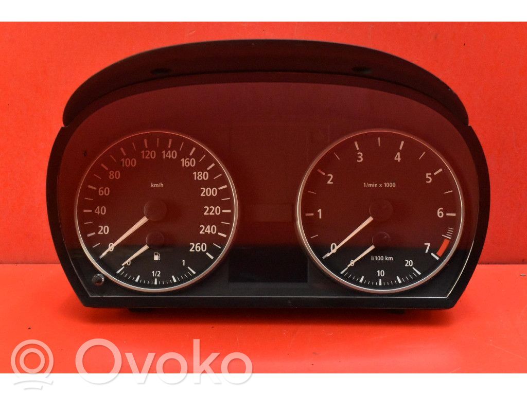 BMW X3 E83 Vitezometru (grup de instrumente) 