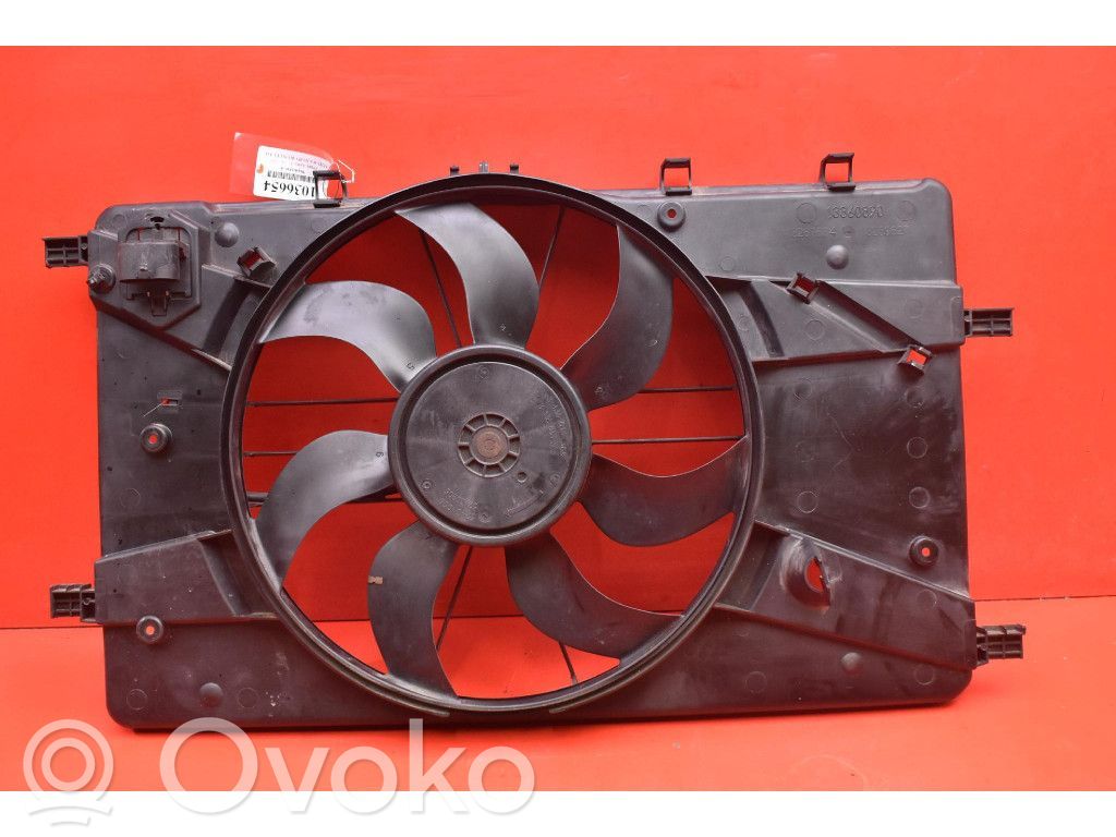 Opel Astra J Electric radiator cooling fan 