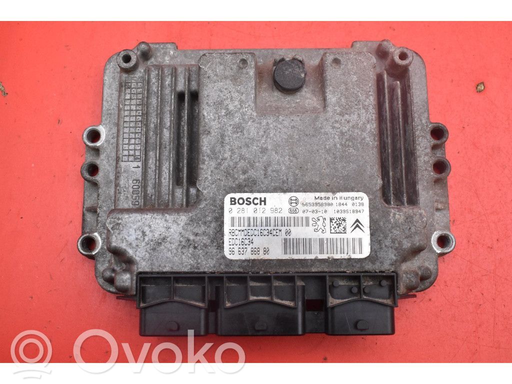 Fiat Scudo Engine control unit/module ECU 