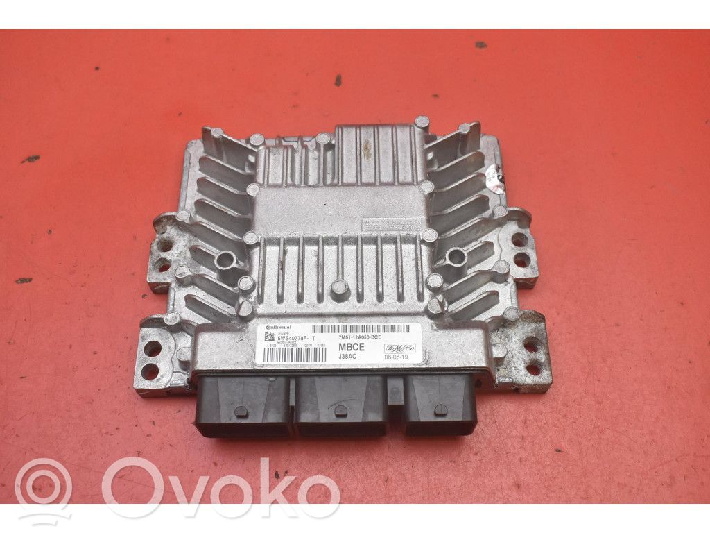 Engine control unit/module ECU   7M5112A650BCE,7M5112A650BCE