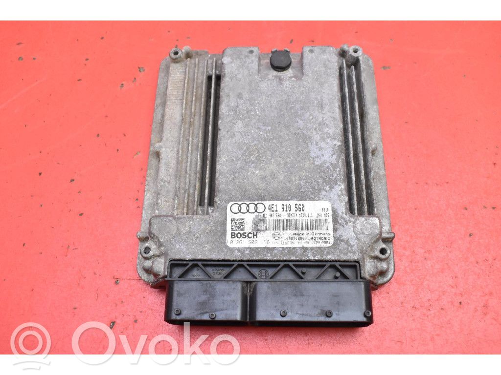 Engine control unit/module ECU   4E1910560,4E1910560