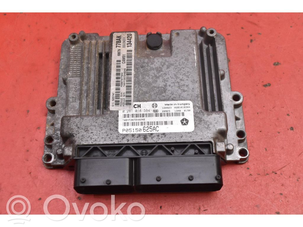 Jeep Grand Cherokee Centralina/modulo motore ECU 