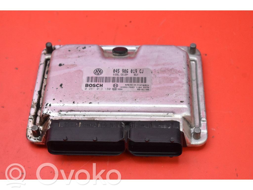 Skoda Roomster (5J) Unité de commande, module ECU de moteur