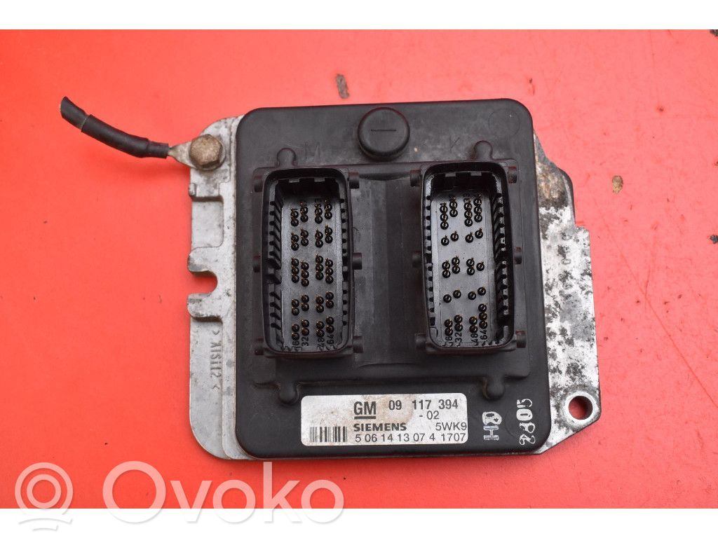 Engine control unit/module ECU   09117394,09117394