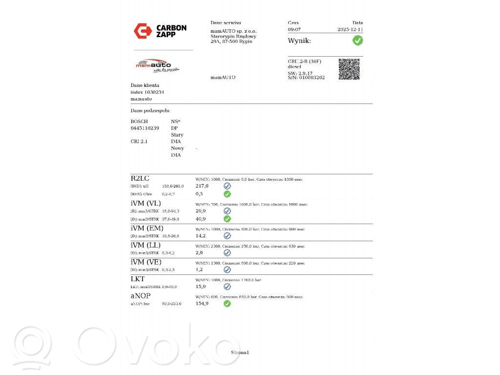 Citroen C4 Grand Picasso Injector combustibil 