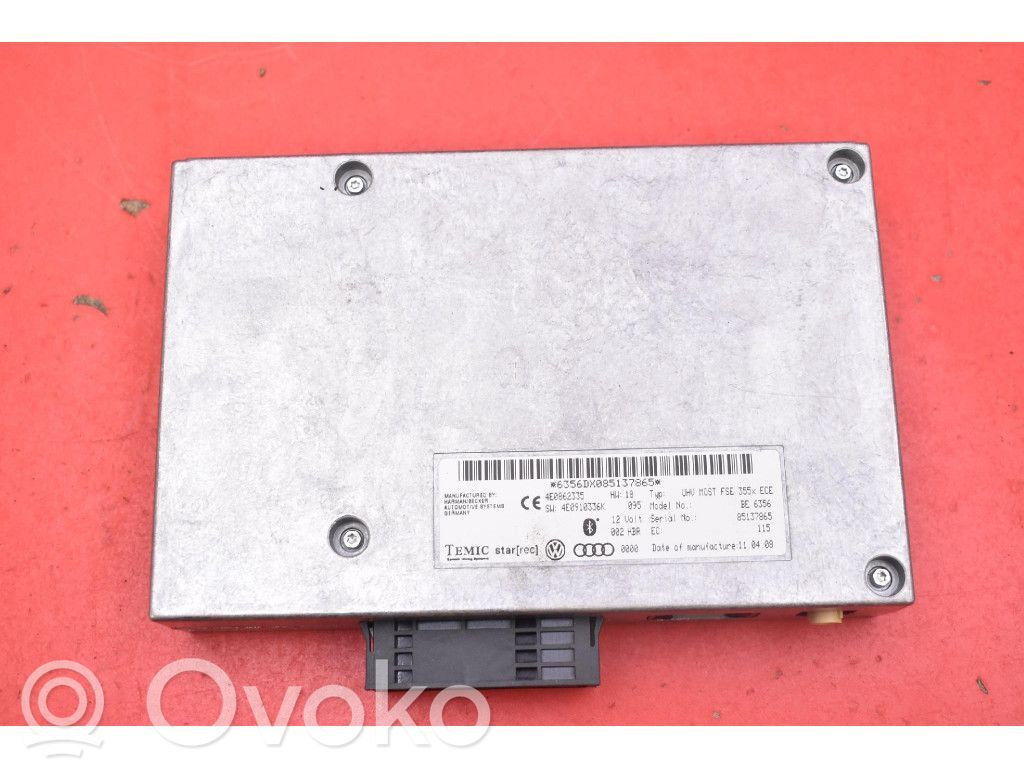 Unité de commande, module ECU de moteur   4E0862335,4E0862335