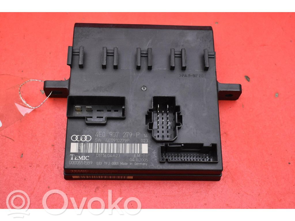 Audi A8 S8 D3 4E Motora vadības bloka ECU 