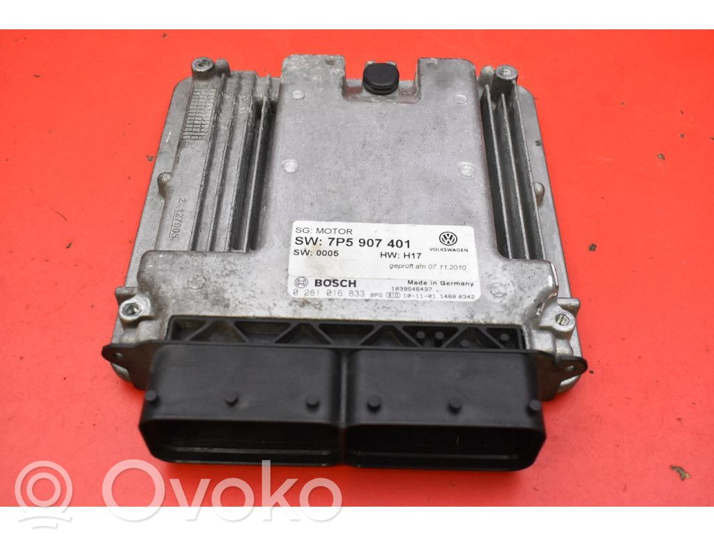 Porsche Cayenne (9PA) Engine control unit/module ECU 