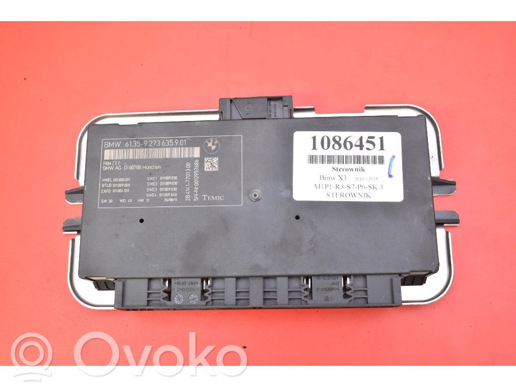 Engine control unit/module ECU   9273635,9273635