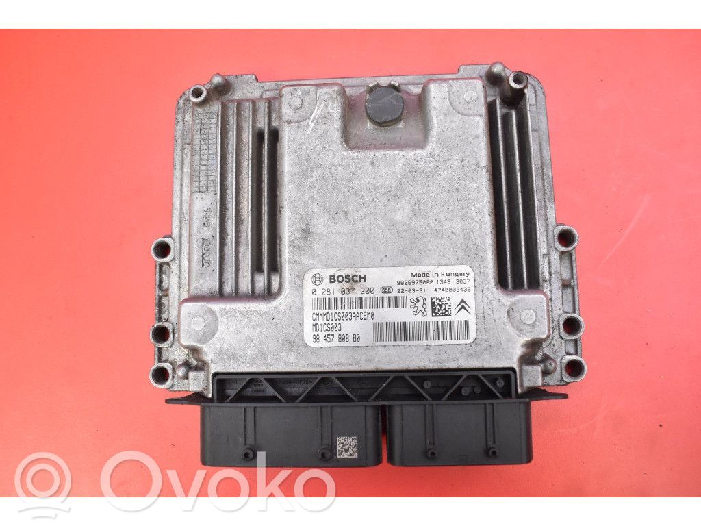 Engine control unit/module ECU   9826975080,9826975080