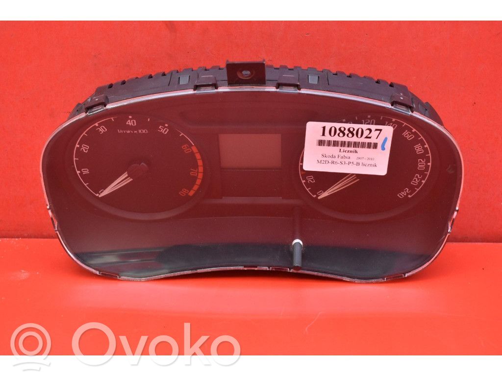 Skoda Fabia Mk2 (5J) Vitezometru (grup de instrumente) 
