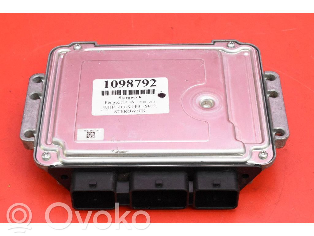 Peugeot 3008 I Unité de commande, module ECU de moteur 