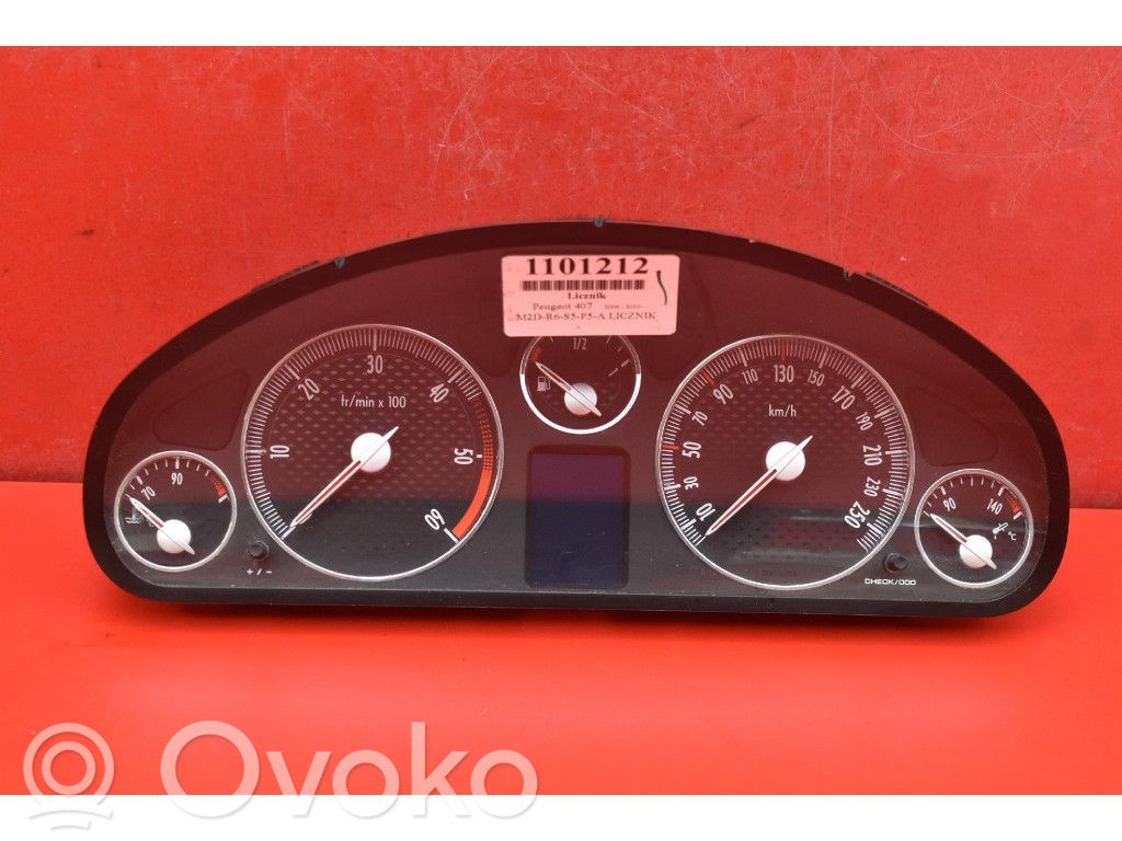 Peugeot 407 Nopeusmittari (mittaristo) 