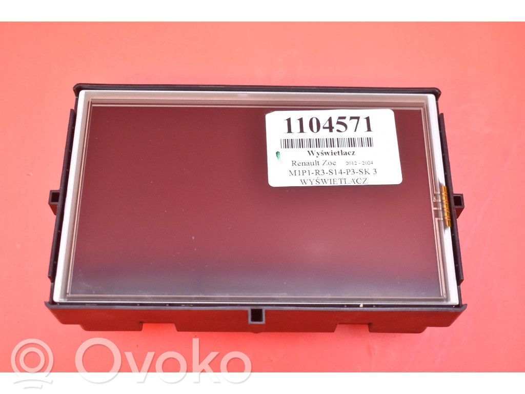Renault Zoe Unitate principală radio/CD/DVD/GPS