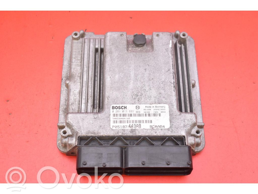 Dodge Caliber Komputer / Sterownik ECU silnika