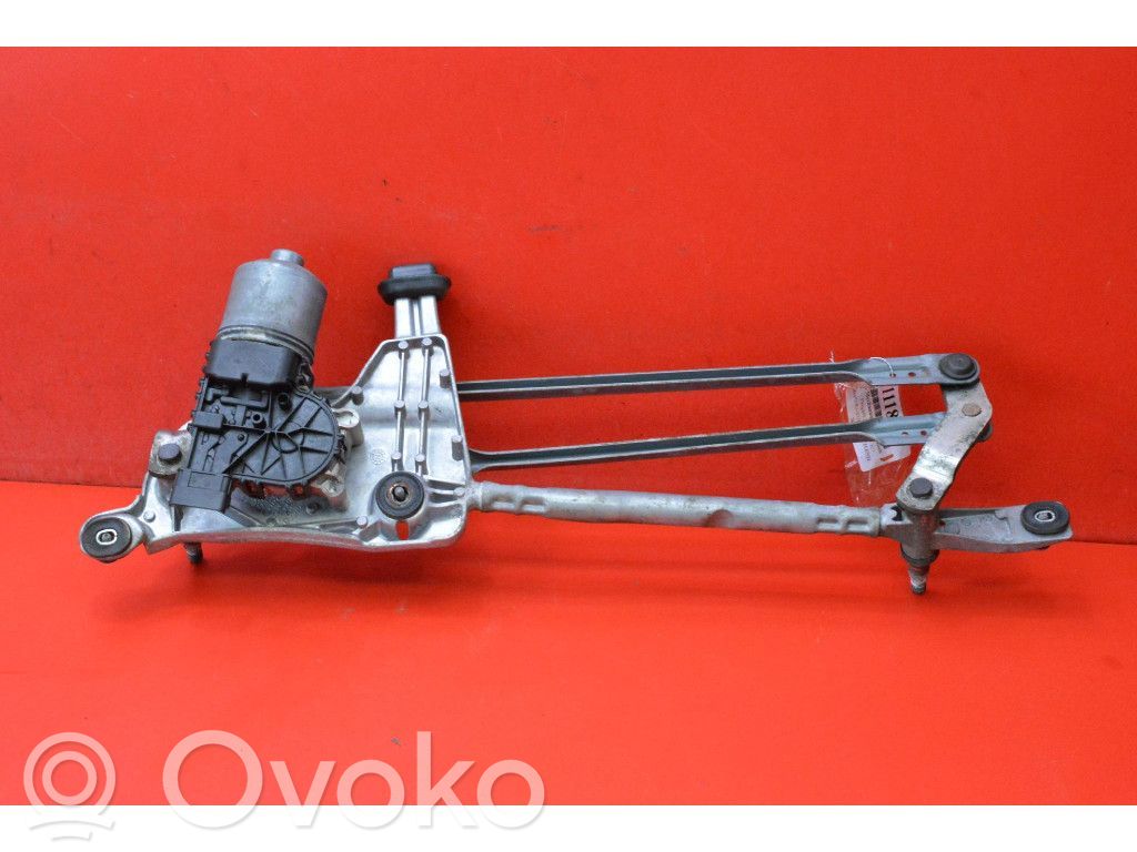 Peugeot 308 Mechanizm i silniczek wycieraczek szyby przedniej / czołowej 