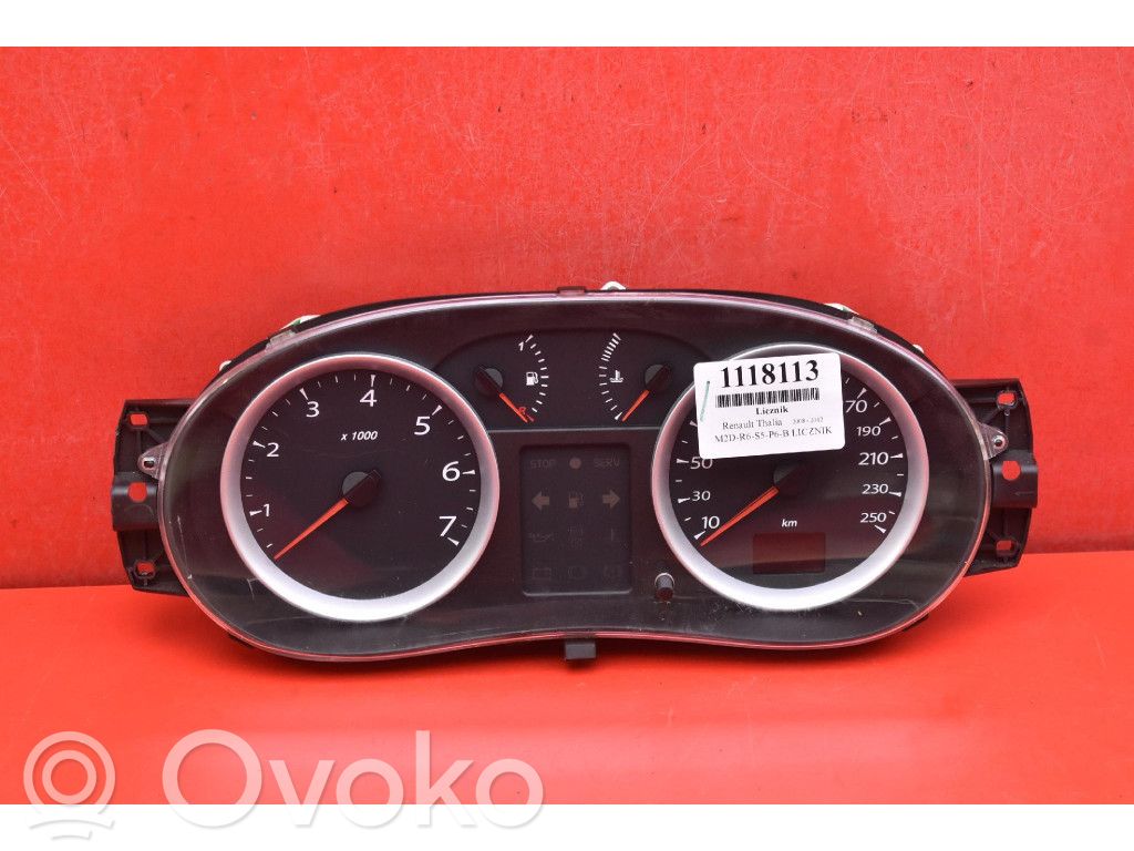 Renault Thalia I Vitezometru (grup de instrumente)