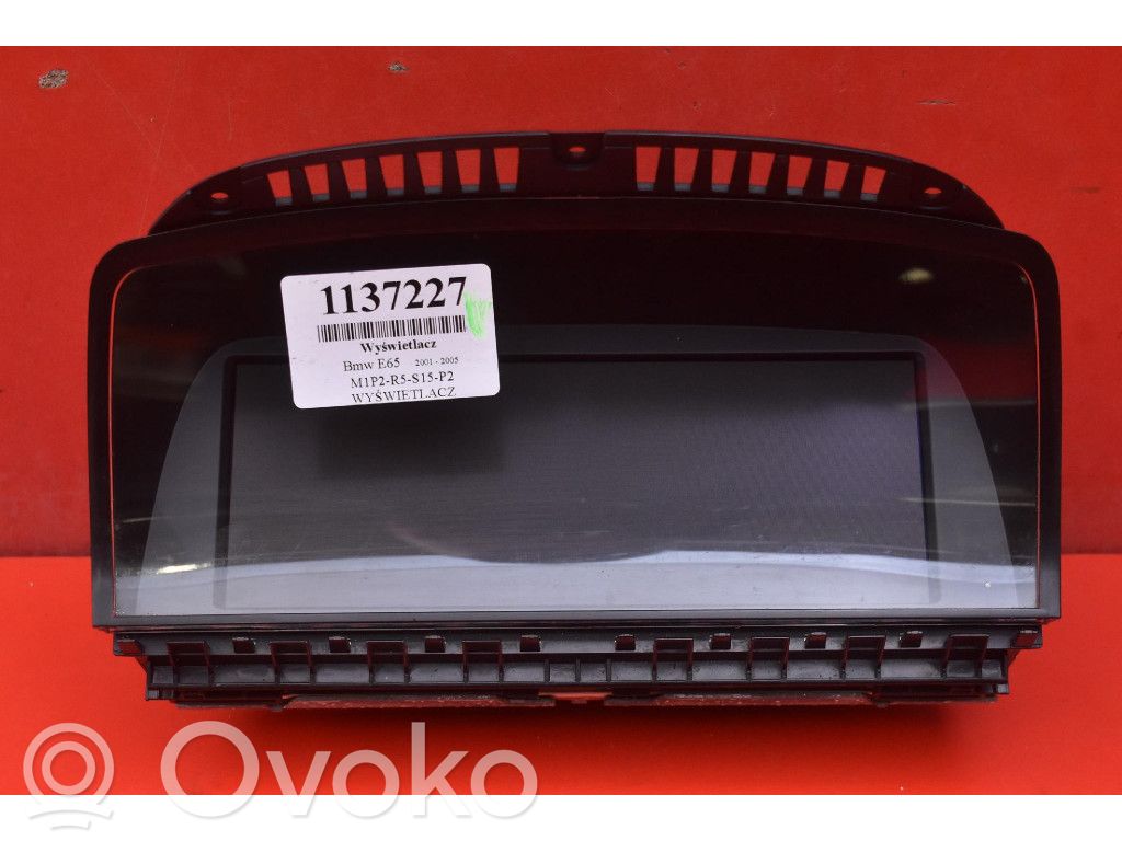 BMW 7 E65 E66 Unidad delantera de radio/CD/DVD/GPS