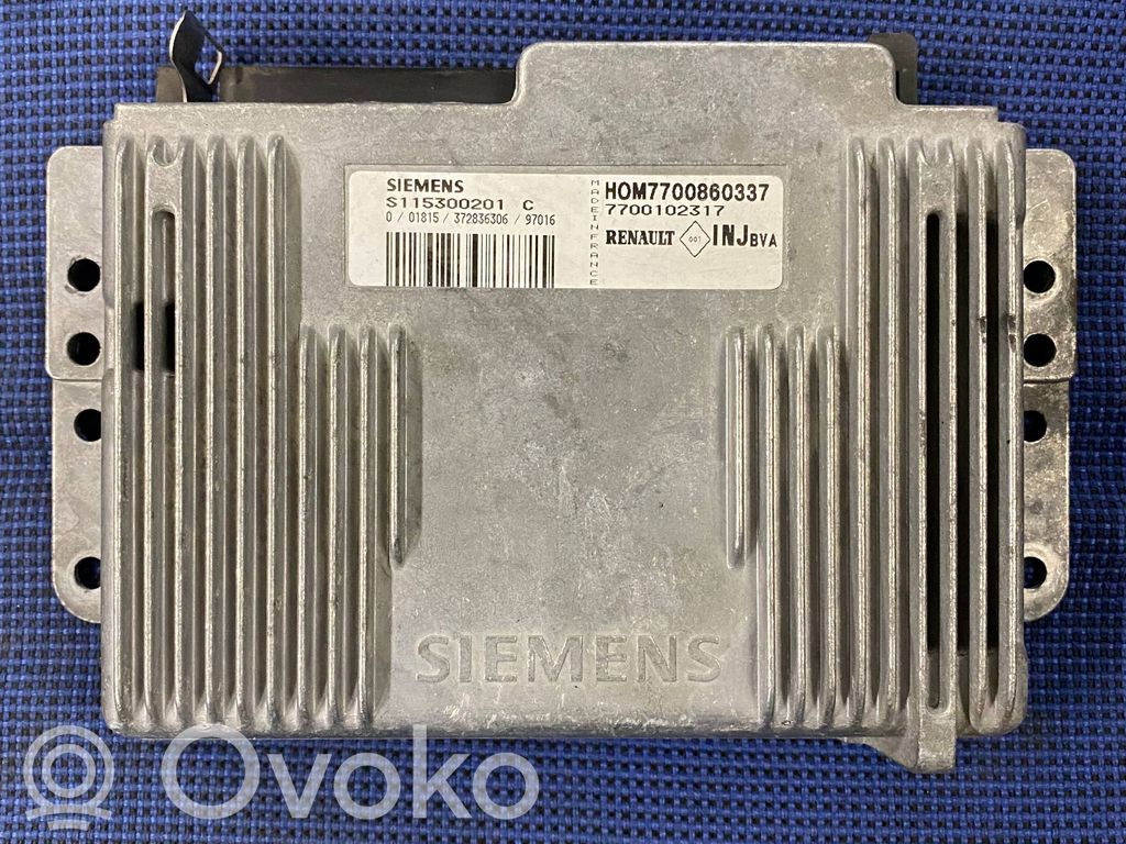 Renault Scenic I Engine control unit/module 