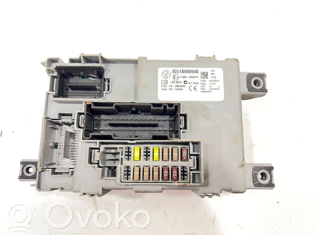 Moduł / Sterownik komfortu   00518690940