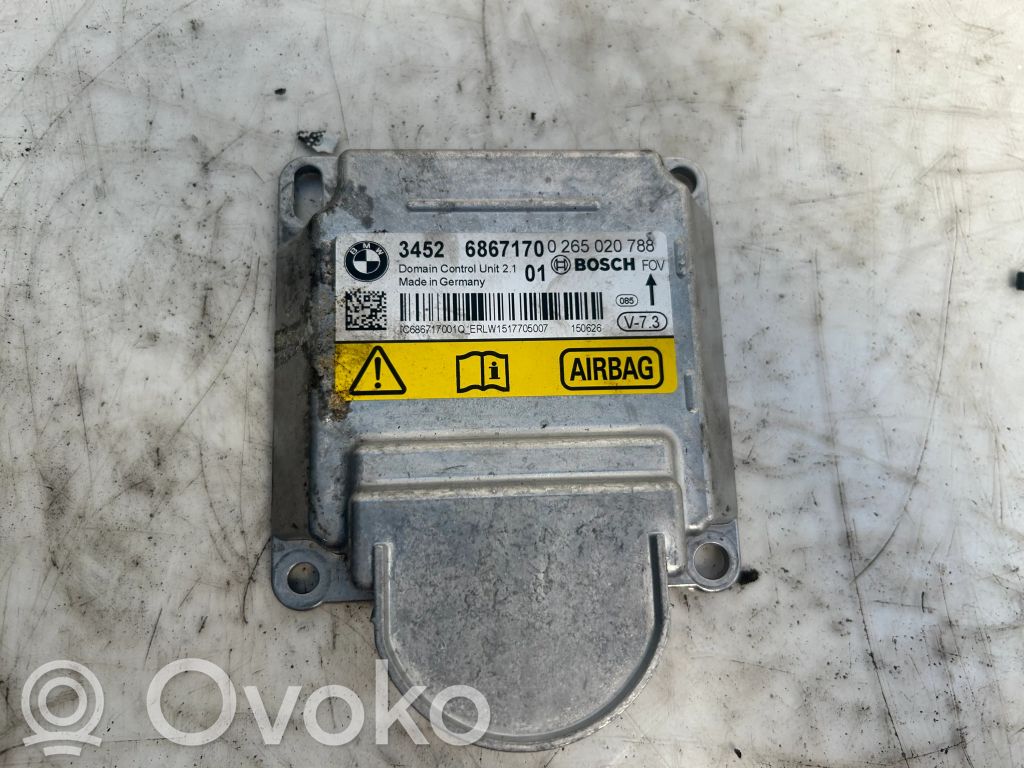 BMW M4 F82 F83 Sterownik / Moduł Airbag 
