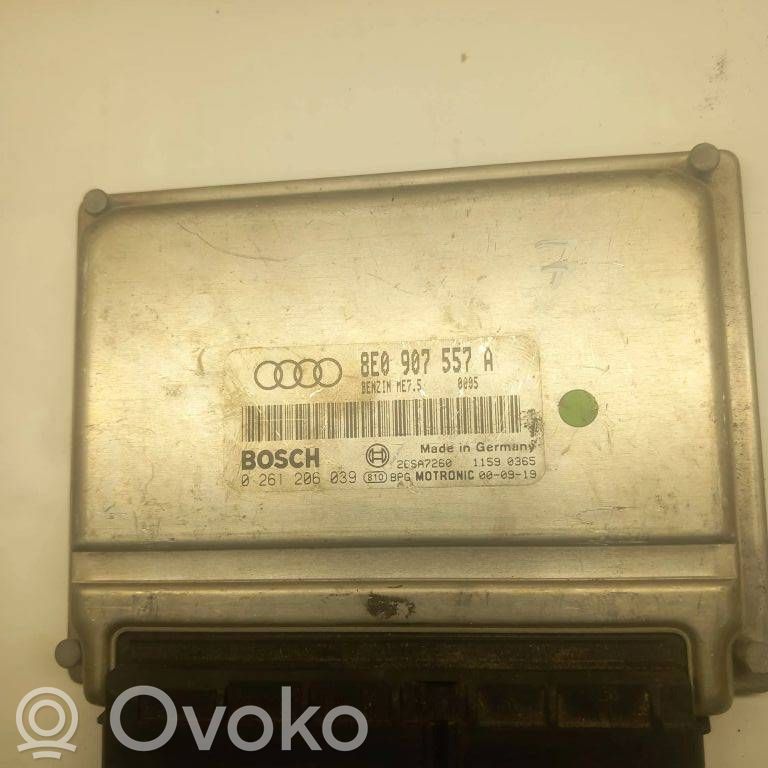 Engine control unit/module   8E0907557A,26SA7260,0261206039