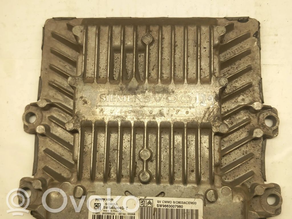 Peugeot 407 Engine control unit/module 