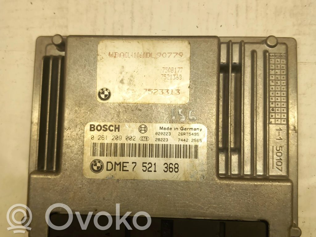 BMW 7 E65 E66 Kit calculateur ECU et verrouillage 