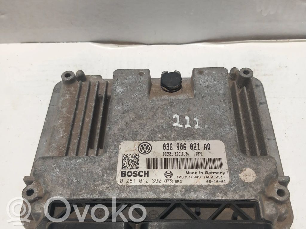 Volkswagen Caddy Engine control unit/module 