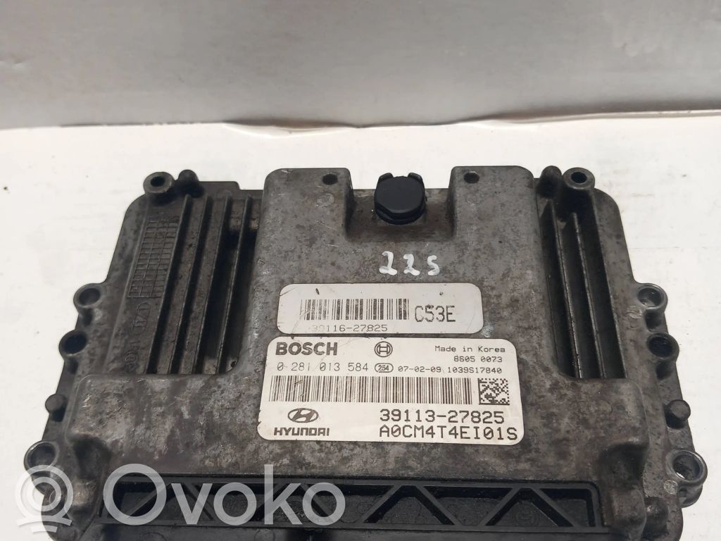 Engine control unit/module   3911327825,0281013584